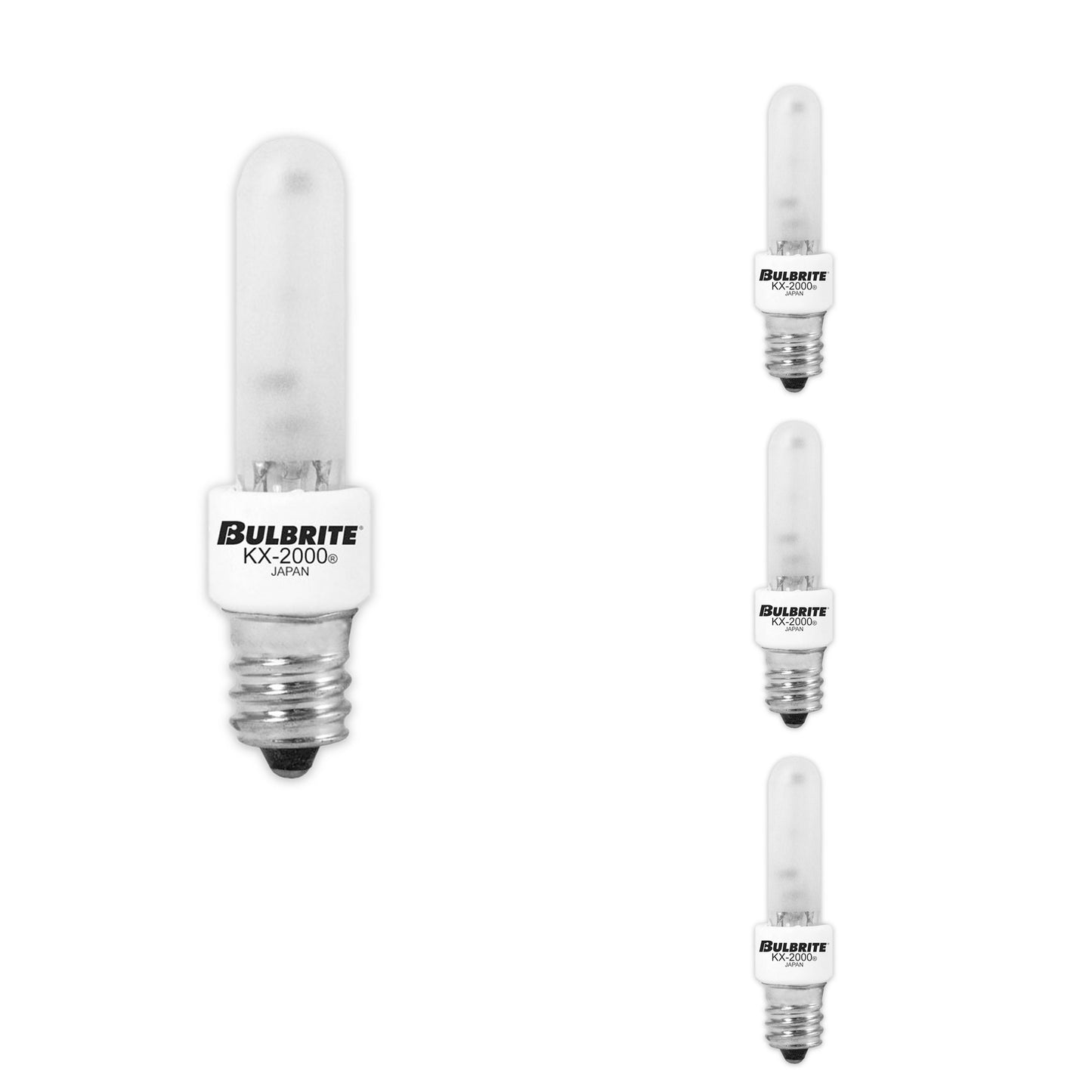 473041 - Dimmable Frost T3 Krypton/Xenon Candelabra Light Bulb - 40 Watt - 2700K - 4 Pack