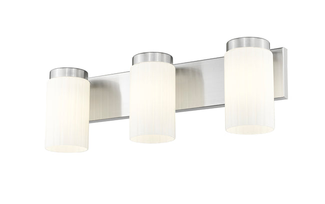 746-3V-BN - Burk 3 Light 22" Vanity - Brushed Nickel