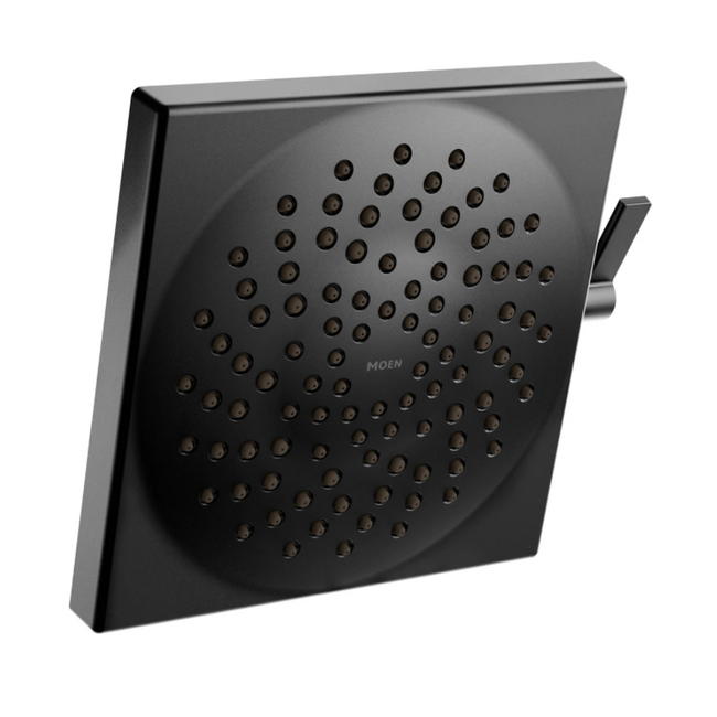 S6345EPBL - Velocity Two-Function 8-1/2" Diameter Spray Head Eco-Performance Rainshower - Matte Black
