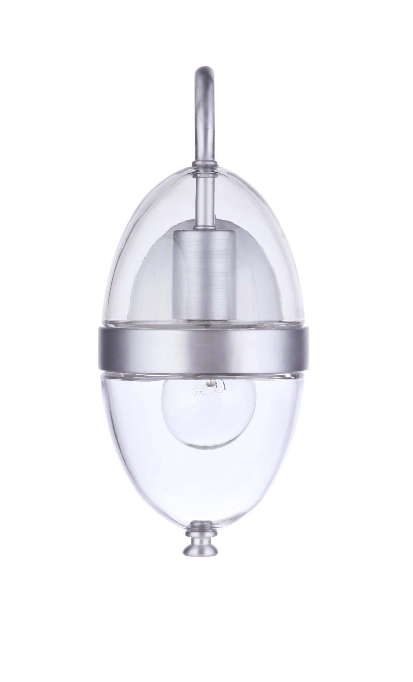 ZA3504-SA - Sivo 1 Light 11.75" High Outdoor Wall Lantern - Satin Aluminum