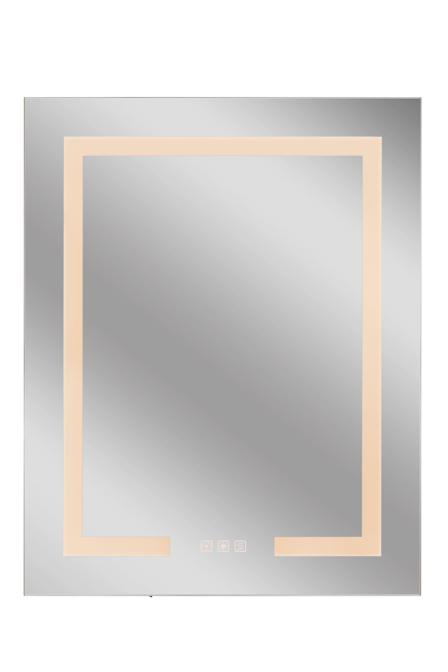 MIR2413M-W3C - 1 Light 24" Wide LED Cabinet Mirror - White