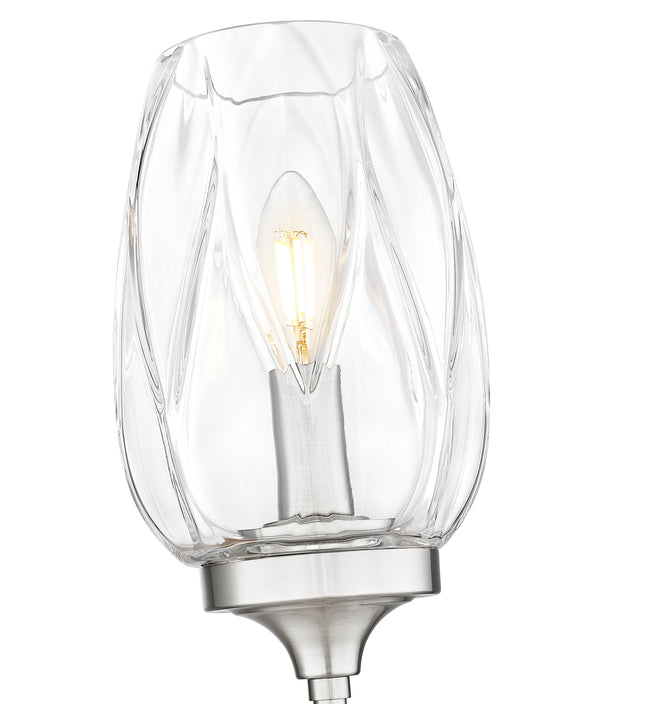 2014-1S-BN - Cassian 1 Light Wall 26" Sconce - Brushed Nickel