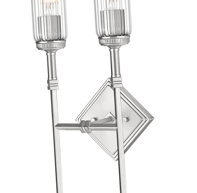 3047-2S-BN - Esme 2 Light Wall 24" Sconce - Brushed Nickel