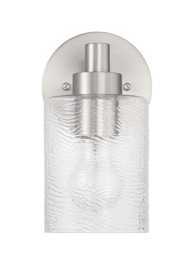 60201-BNK - Lyndsey 1 Light 9" High Wall Sconce - Brushed Nickel