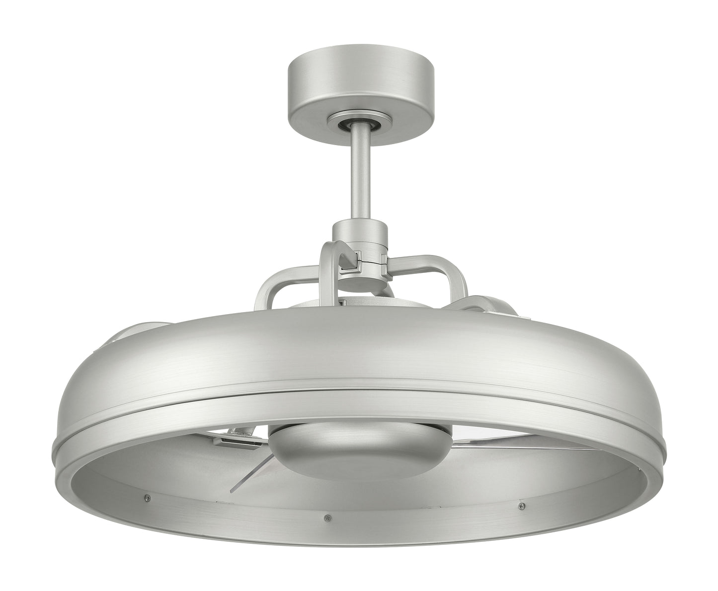TYL24PN3 - Taylor Indoor/Outdoor 20" 3 Blade Indoor Outdoor Ceiling Fan with Light Kit - Painted Nickel