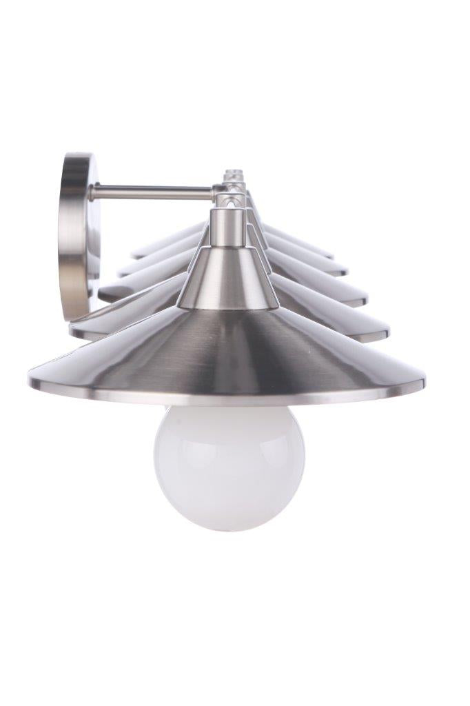 12546BNK5 - Isaac 5 Light 46" Wide Vanity Light - Brushed Nickel