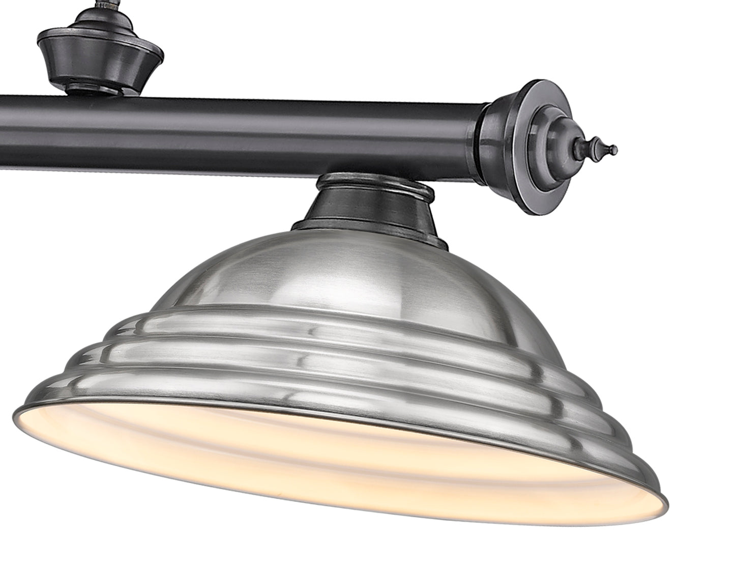 2306-3BP-SBN - Cordon 3 Light 58" Billiard - Bronze Plate