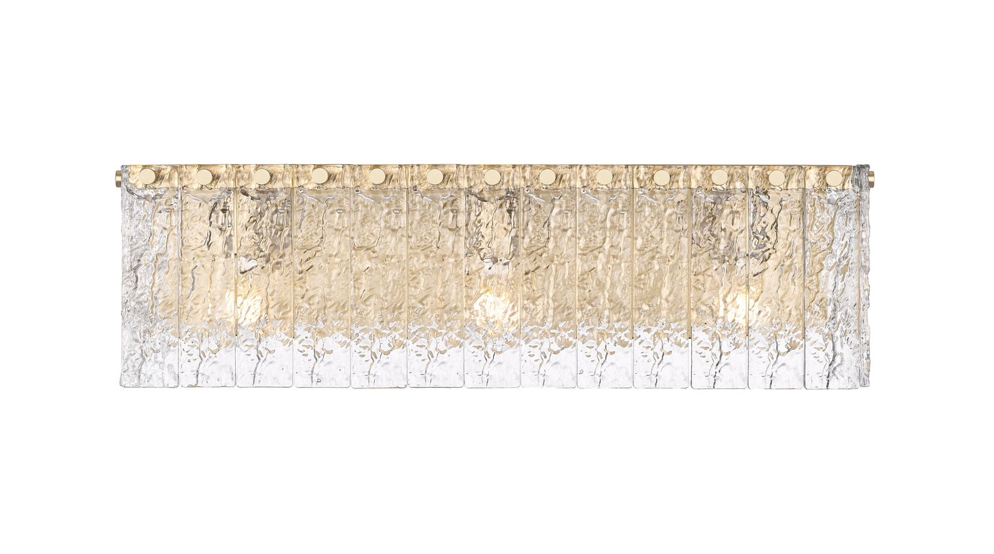 1943-3V-MGLD - Glacier 3 Light 24" Vanity - Modern Gold