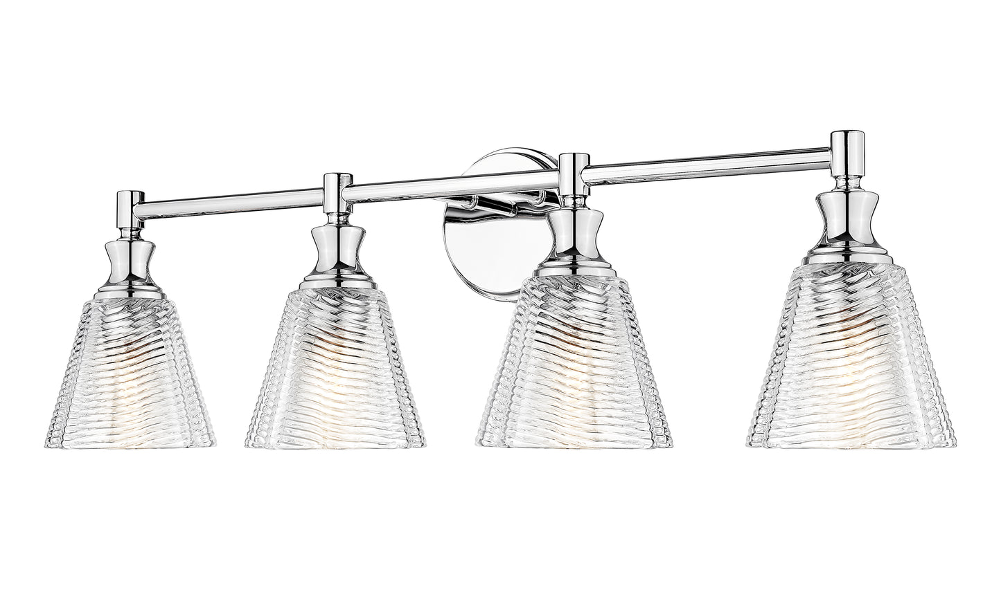 7704-4V-CH - Auden 4 Light 32" Vanity - Chrome
