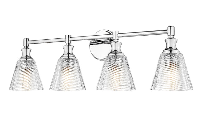 7704-4V-CH - Auden 4 Light 32" Vanity - Chrome