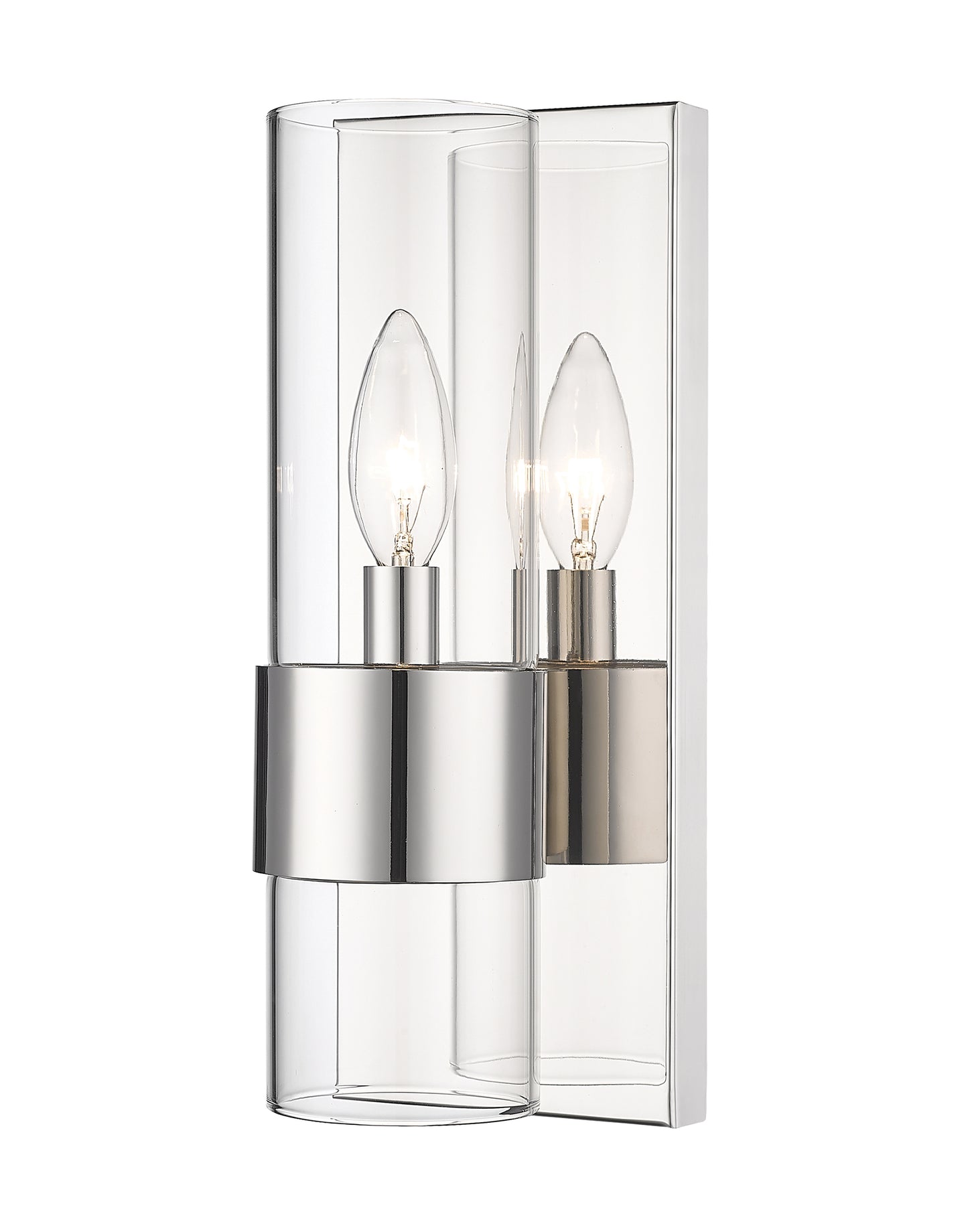343-1S-PN - Lawson 1 Light Wall 12" Sconce - Polished Nickel