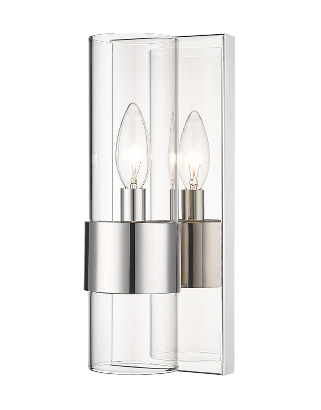343-1S-PN - Lawson 1 Light Wall 12" Sconce - Polished Nickel