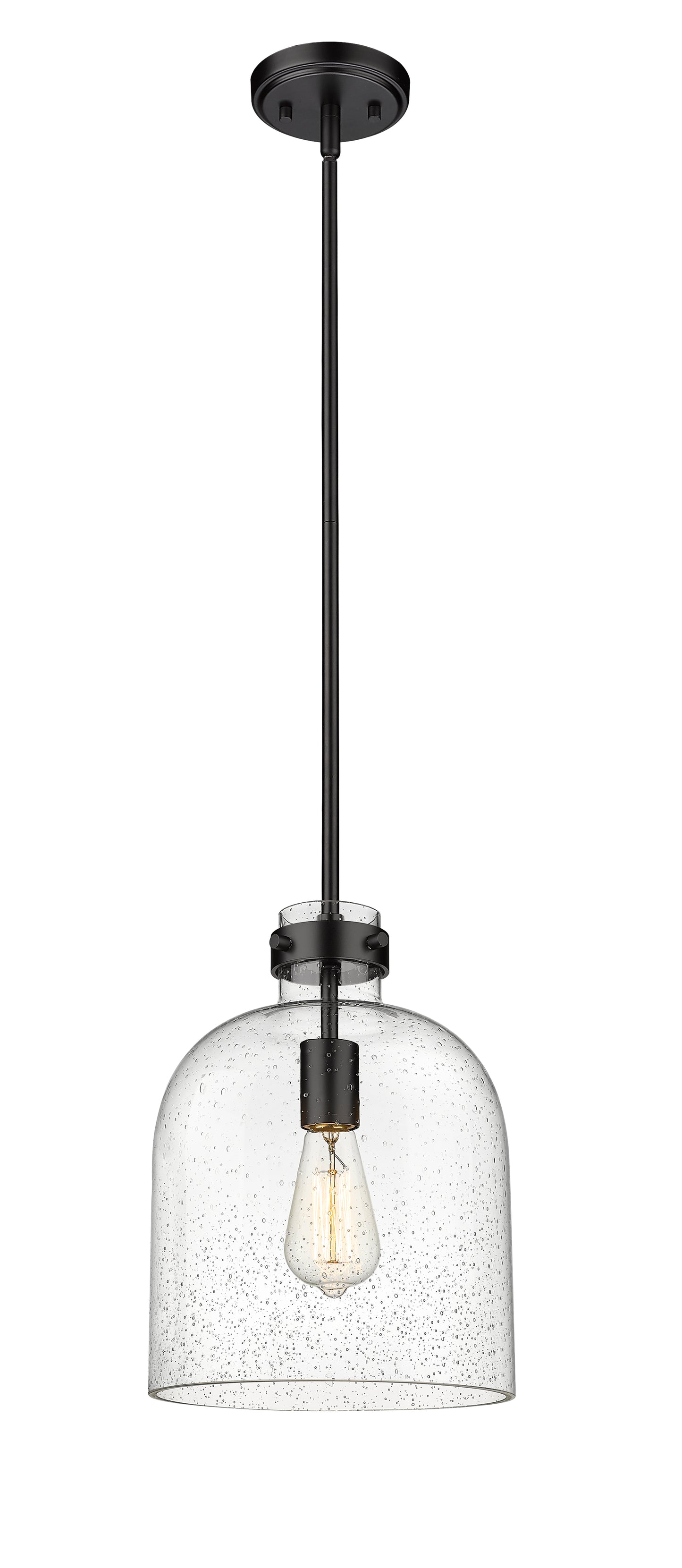 817-9MB - Pearson 1 Light 10" Pendant - Matte Black
