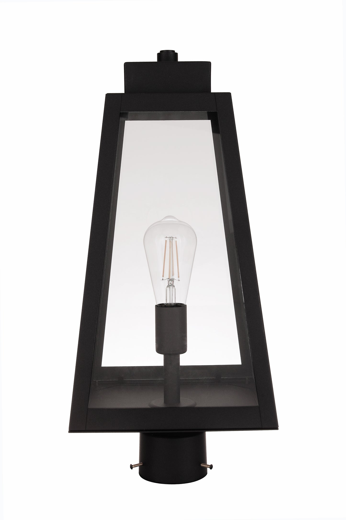 ZA6925-TB - Sorano 1 Light 21" High Outdoor Post - Textured Black