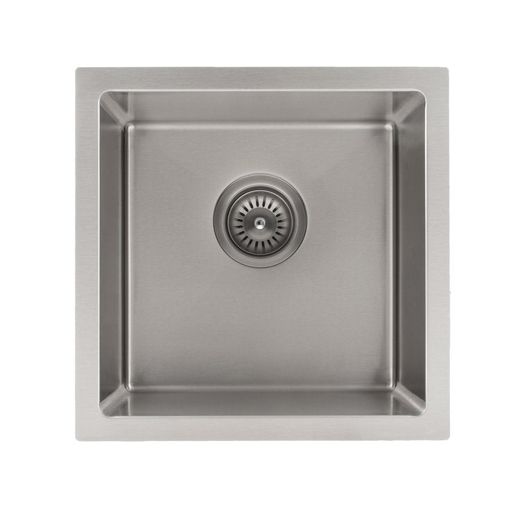 SUS-15 - 15" Boreal Undermount Single Bowl Bar Kitchen Sink in Stainless Steel