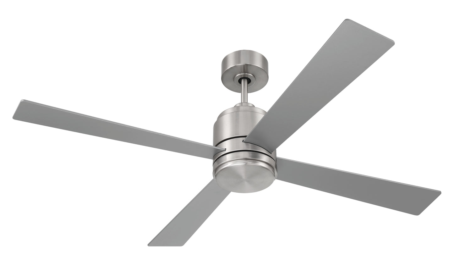 MCY52BNK4 - McCoy 52 4 Blade 52" 4 Blade Ceiling Fan with Light Kit - Brushed Nickel