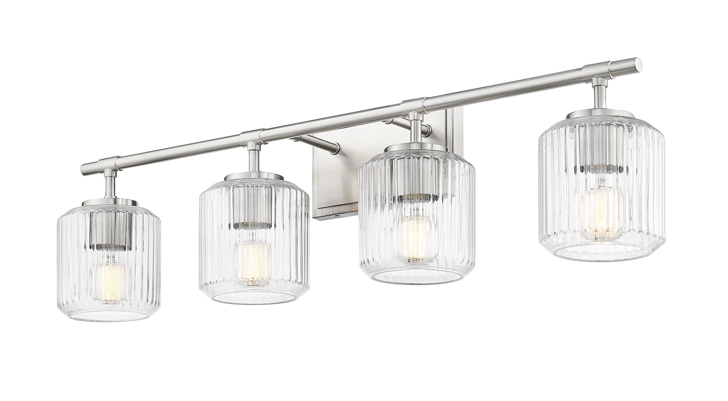 7515-4V-BN - Landon 4 Light 32" Vanity - Brushed Nickel