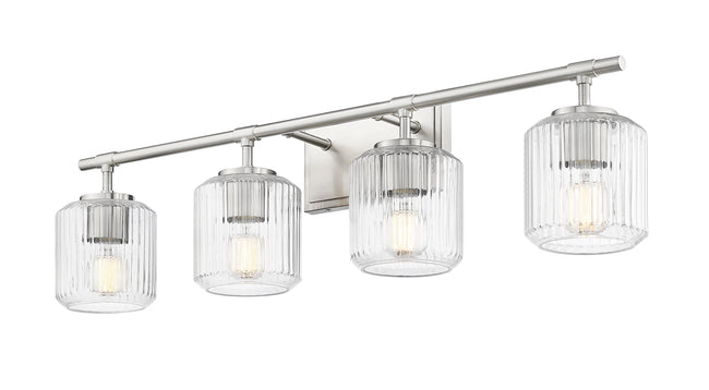 7515-4V-BN - Landon 4 Light 32" Vanity - Brushed Nickel