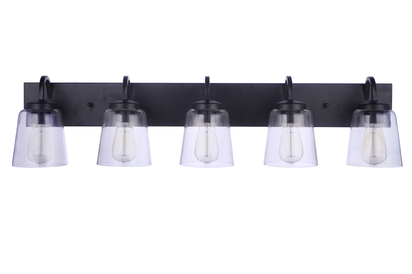 16340FB5 - Elsa 5 Light 40" Wide Vanity Light - Flat Black