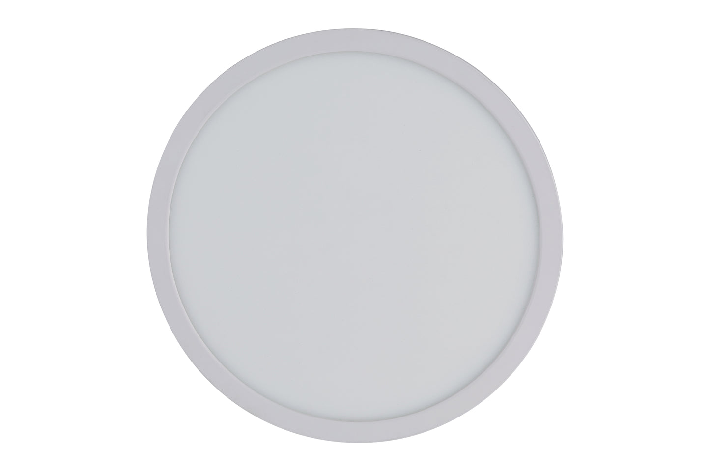 X9412-W-LED-5CCT - Slim Line II 1 Light 12" Wide Flush Mount - White
