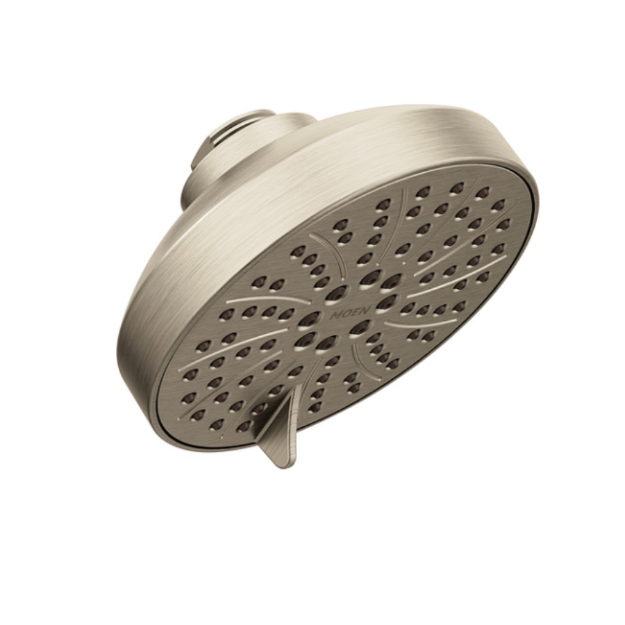 6512EPBN -Moen Six-Function 4.5" Diameter Spray Head Eco-Performance Showerhead - Brushed Nickel