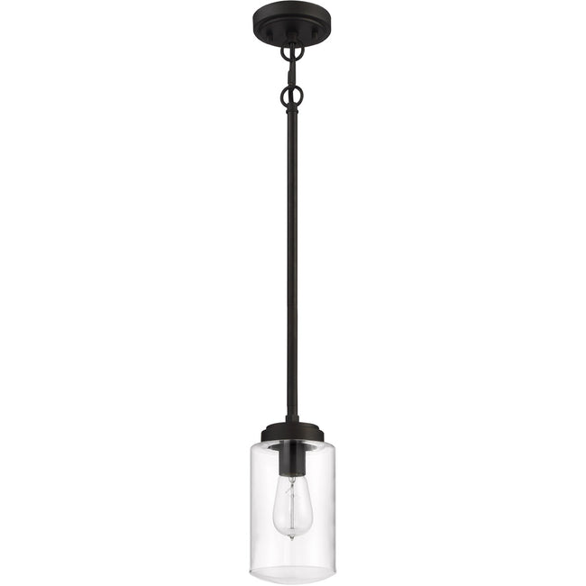52191-ESP - Crosspoint 1 Light 5" Wide Outdoor Pendant - Espresso