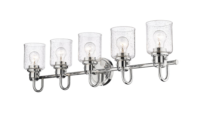 340-5V-CH - Kinsley 5 Light 35" Vanity - Chrome