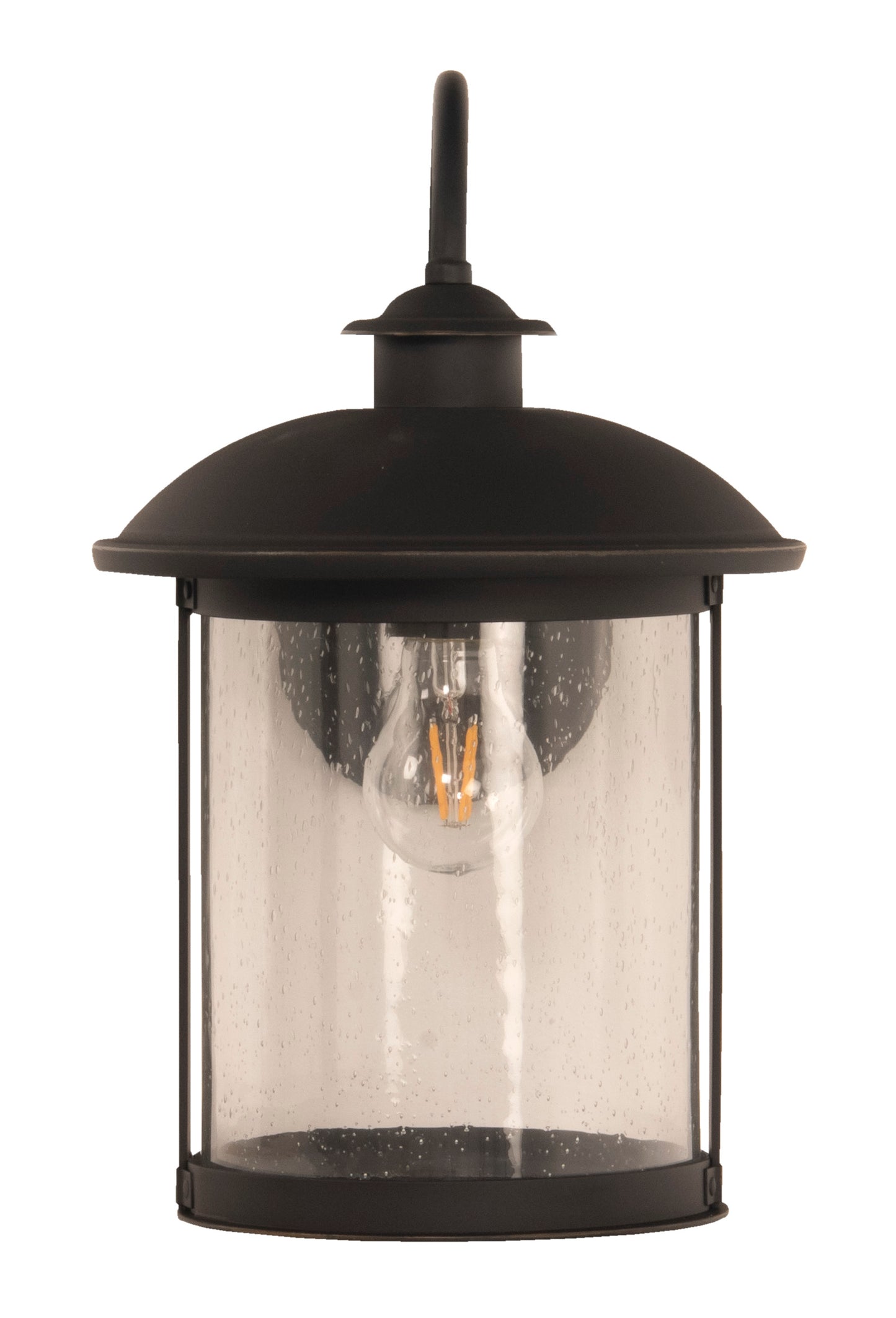 ZA3214-DBG - O'Fallon 1 Light 15" High Outdoor Wall Lantern - Dark Bronze Gilded