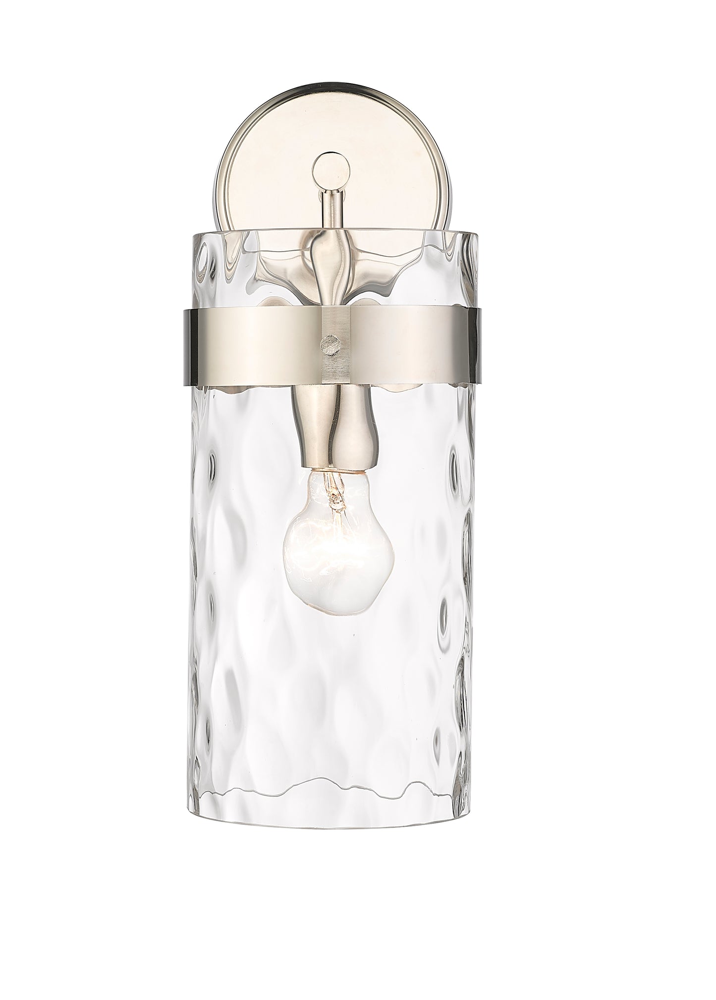 3035-1SL-PN - Fontaine 1 Light Wall 16" Sconce - Polished Nickel