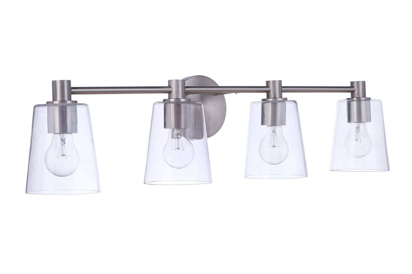 12633BNK4 - Emilio 4 Light 33" Wide Vanity Light - Brushed Nickel