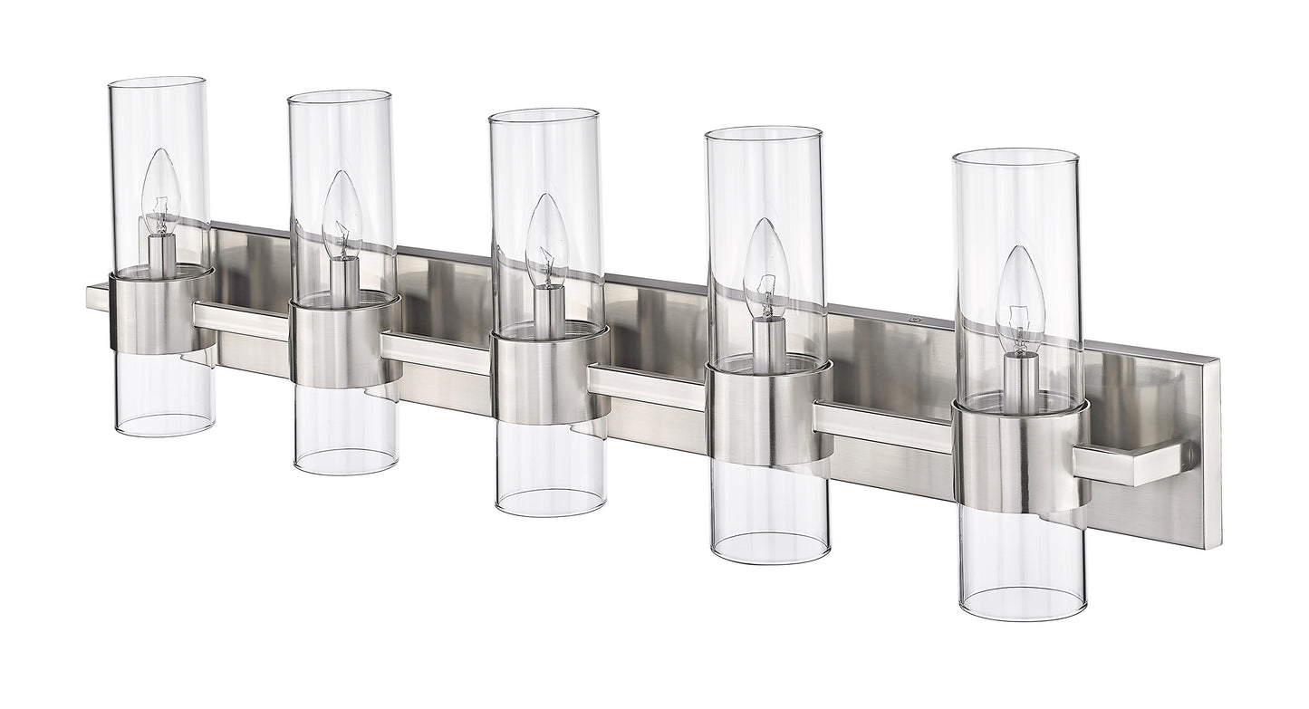 343-5V-BN - Lawson 5 Light 38" Vanity - Brushed Nickel