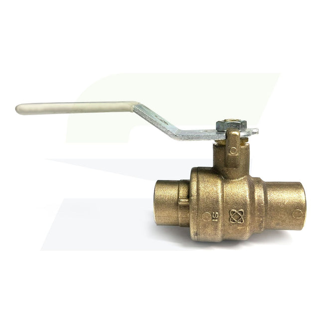 NJ99018 - 3/4" Solder Lead-Free Ball Valve - S-685-80 - Silicon Bronze