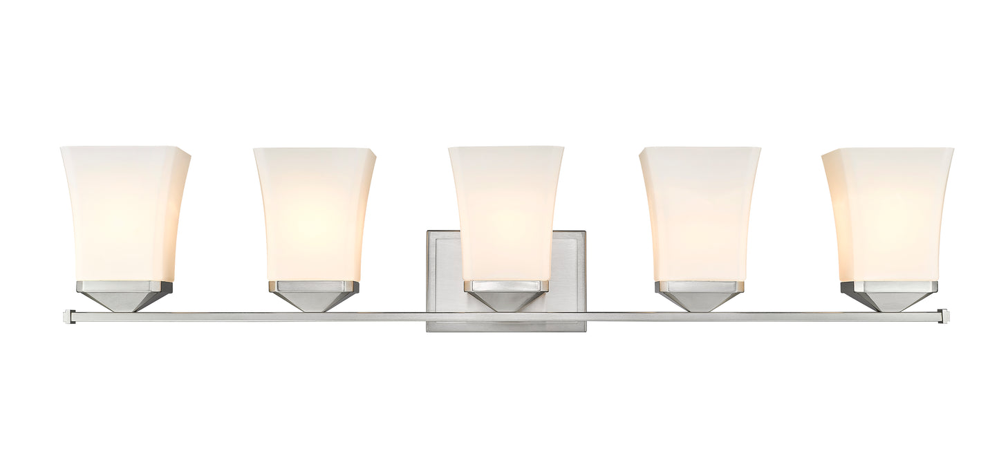 1939-5V-BN - Darcy 5 Light 38" Vanity - Brushed Nickel