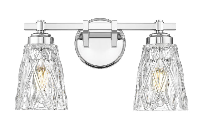 1960-2V-CH - Andree 2 Light 16" Vanity - Chrome