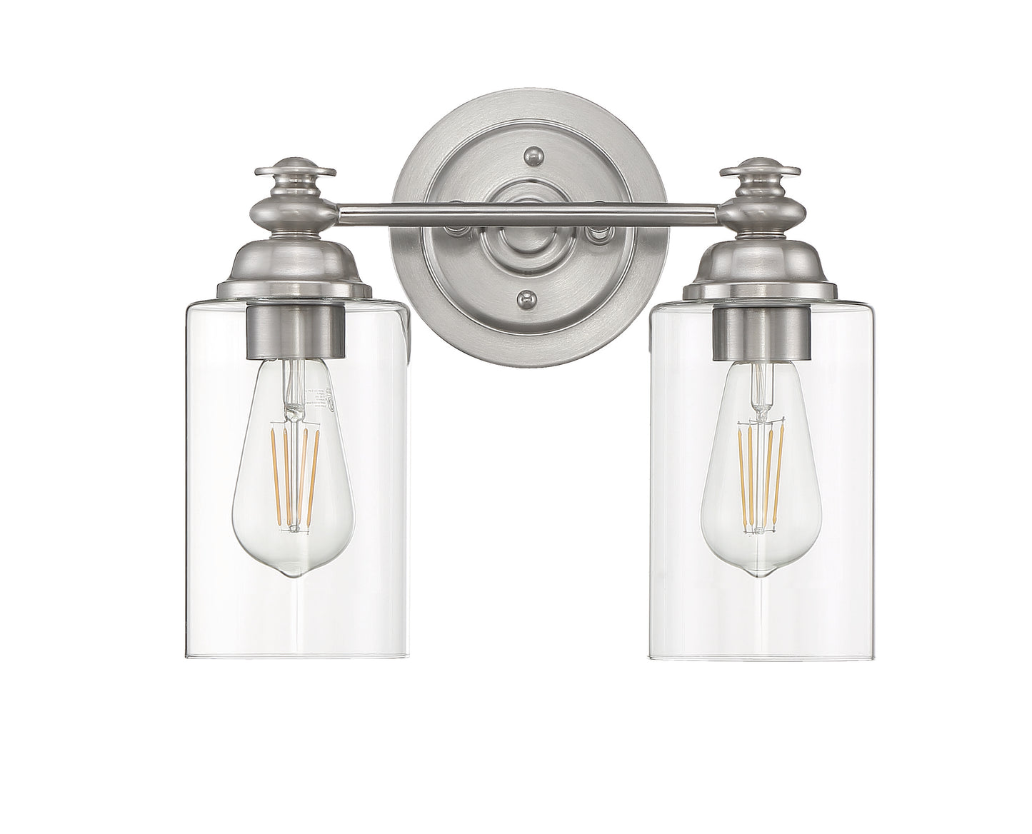 49802-BNK-C - Dardyn 2 Light 13.38" Wide Vanity Light - Brushed Nickel