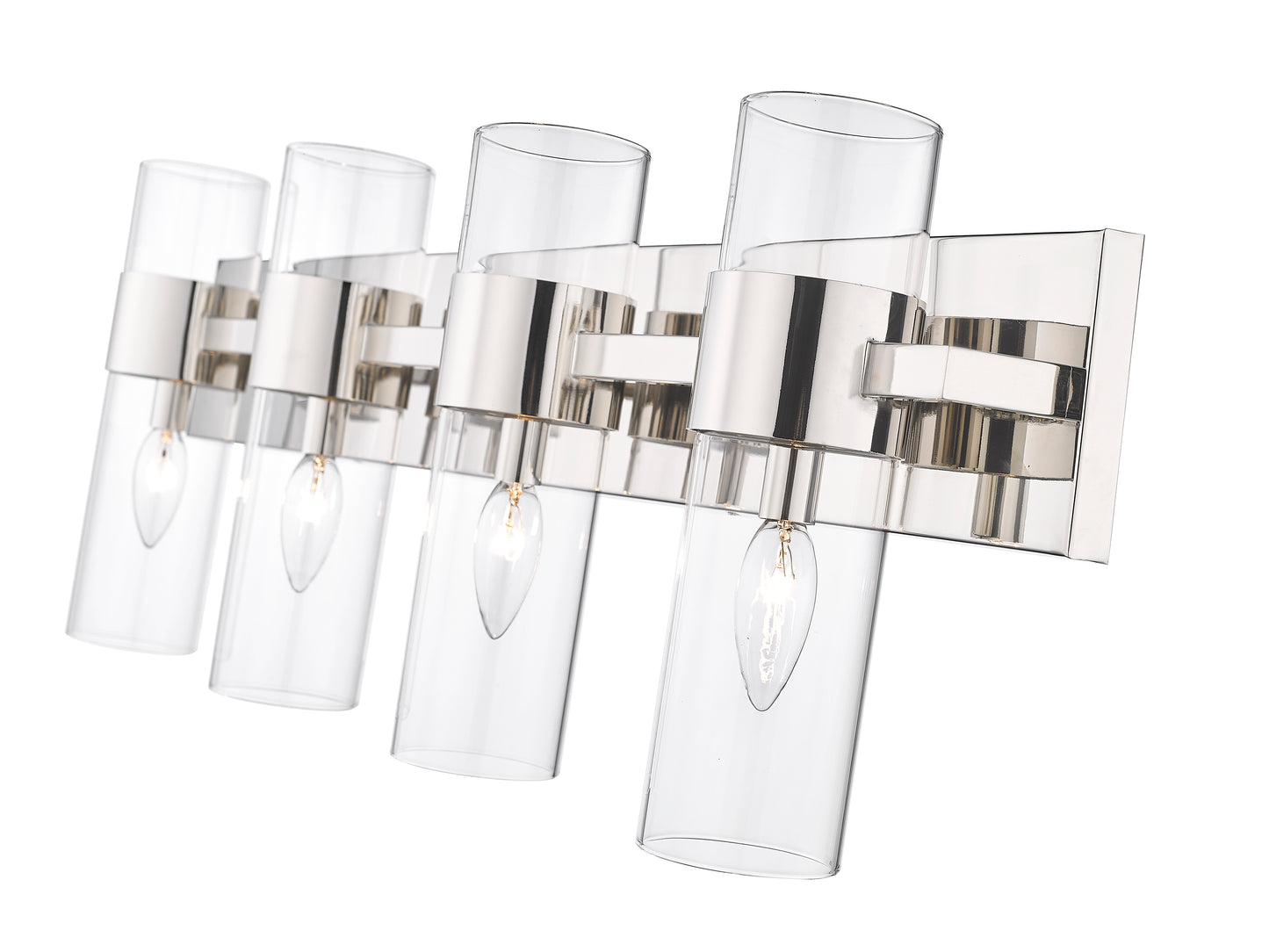 343-4V-PN - Lawson 4 Light 32" Vanity - Polished Nickel