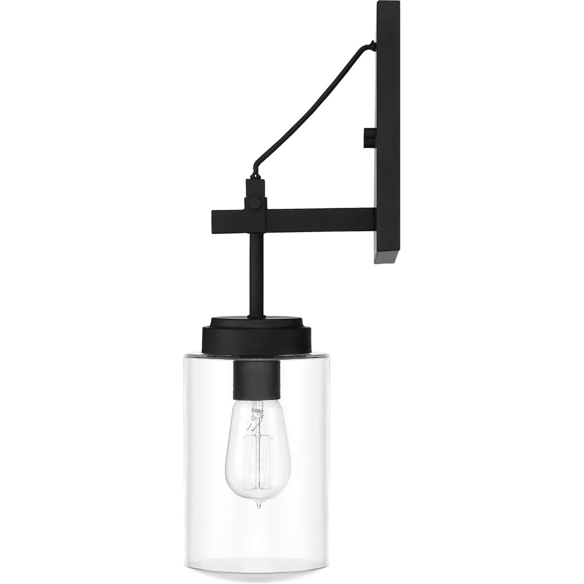 52161-ESP - Crosspoint 1 Light 19" High Wall Sconce - Espresso