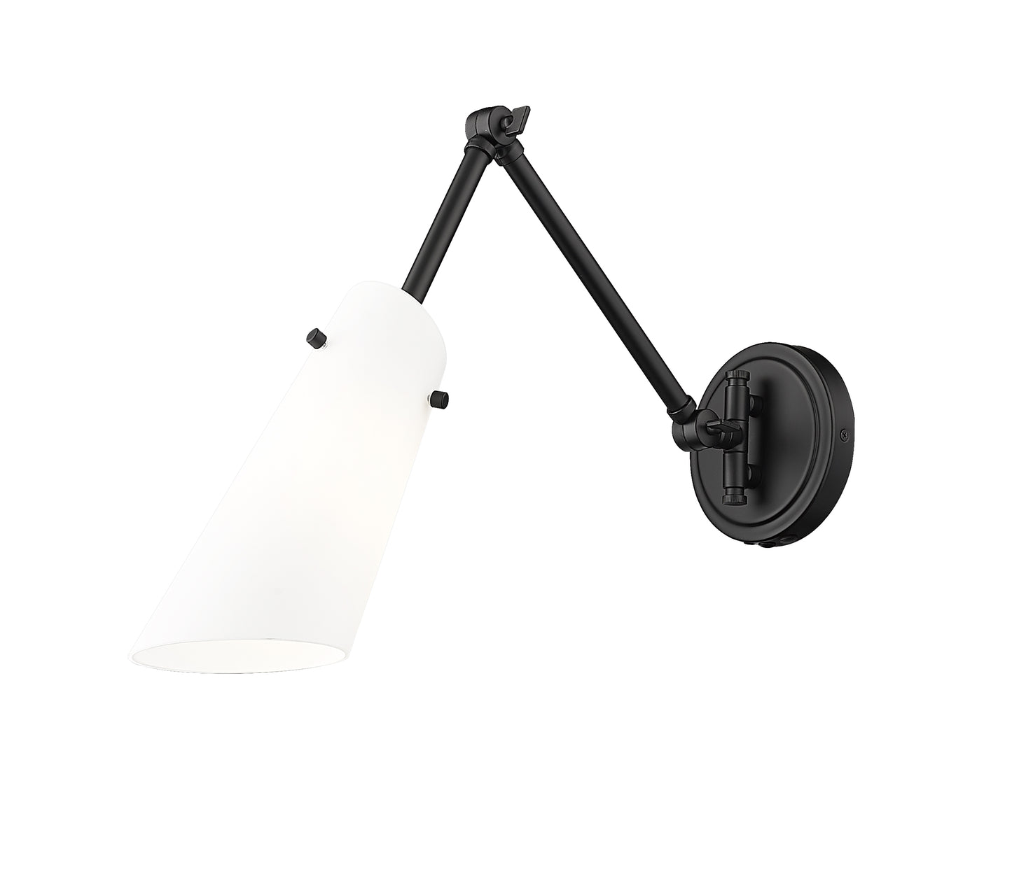 350S-MB - Julia 1 Light Wall 5" Sconce - Matte Black