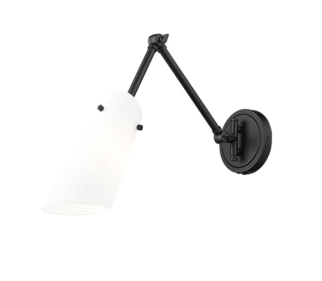 350S-MB - Julia 1 Light Wall 5" Sconce - Matte Black