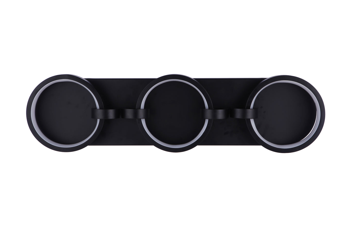 59303-FB-LED - Context 3 Light 24" Wide LED Vanity Light - Flat Black