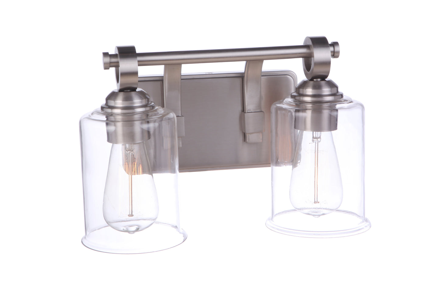 56402-BNK - Romero 2 Light 13.75" Wide Vanity Light - Brushed Nickel