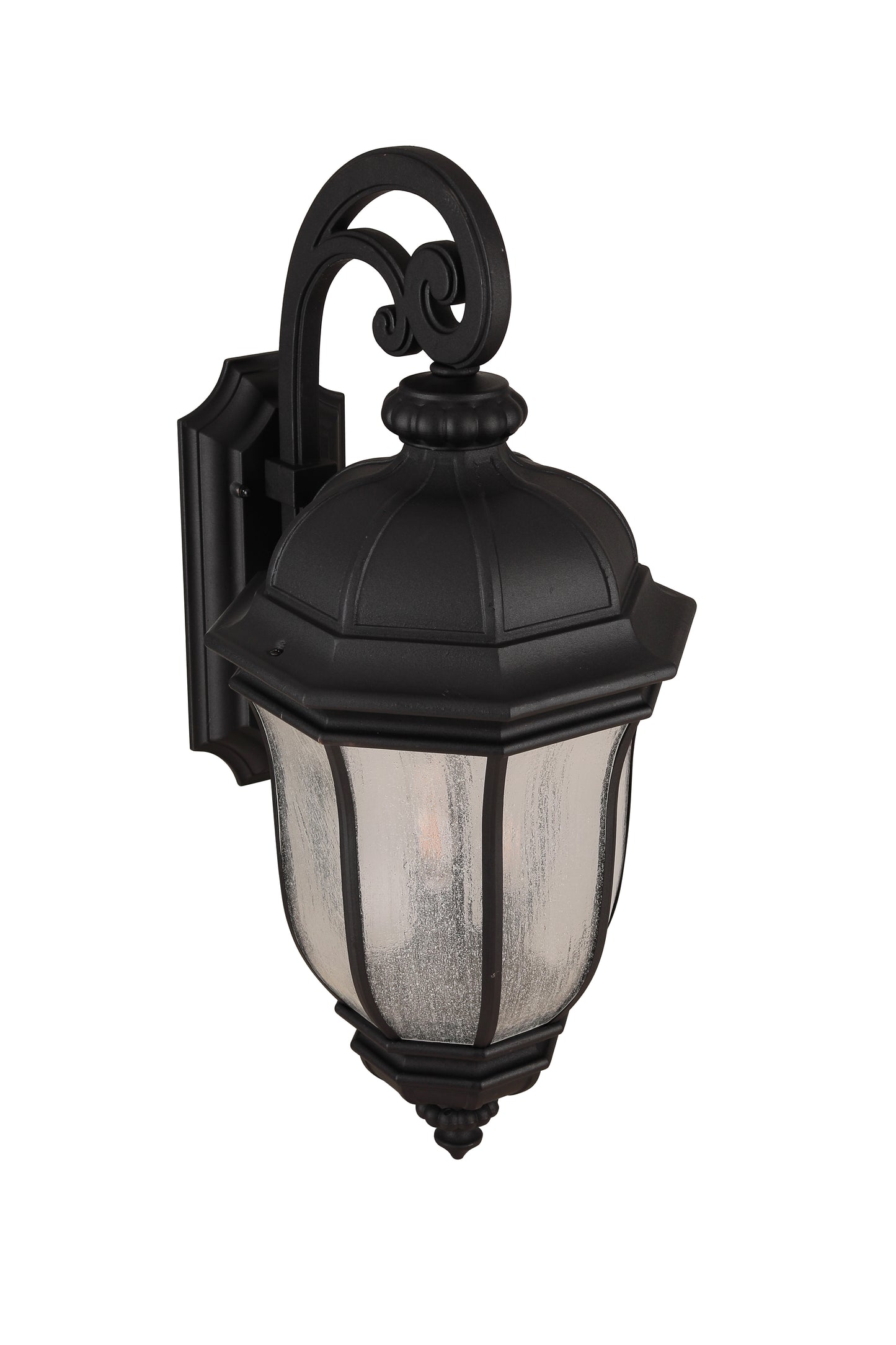 Z3324-TB - Harper 3 Light 28" High Outdoor Wall Lantern - Textured Black