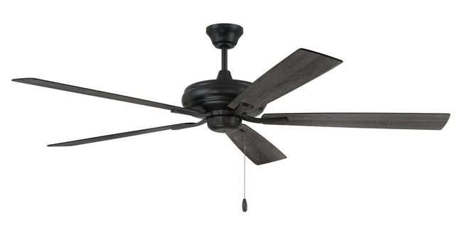 ECF60FB5-FBGW - Eos 60" 5-blade ceiling fan with no light kit 60" 5 Blade Ceiling Fan with Light Kit - Flat Black