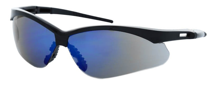 Majestic Glove 85-2010BMR - Wrecker Safety Glasses with Blue Mirror Lens