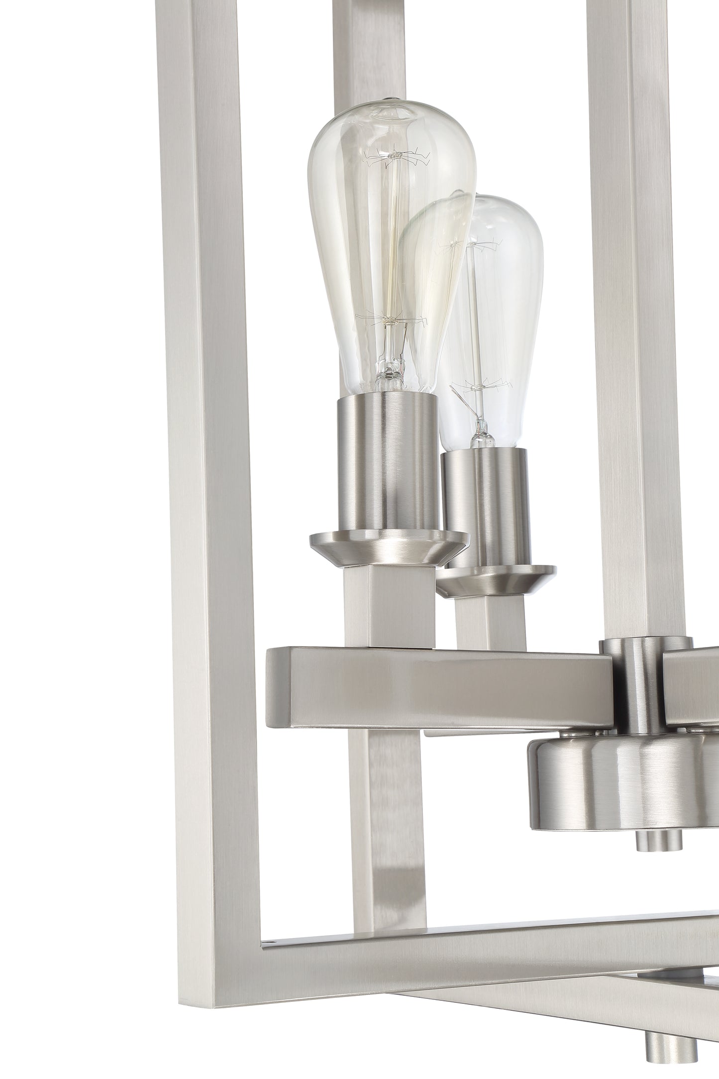 53134-BNK - Chicago 4 Light 18" Wide Foyer Light - Brushed Nickel
