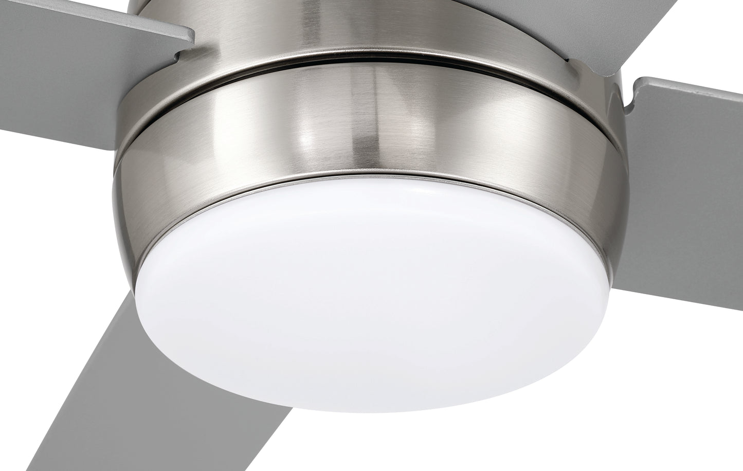 KLS52BNK4 - Kelsey 52" 4-blade Indoor Ceiling Fan 52" 4 Blade Ceiling Fan with Light Kit - Brushed Nickel
