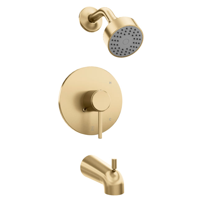 RBCN1-SHS-CB - Rubicon Elegant Shower System in Champagne Bronze