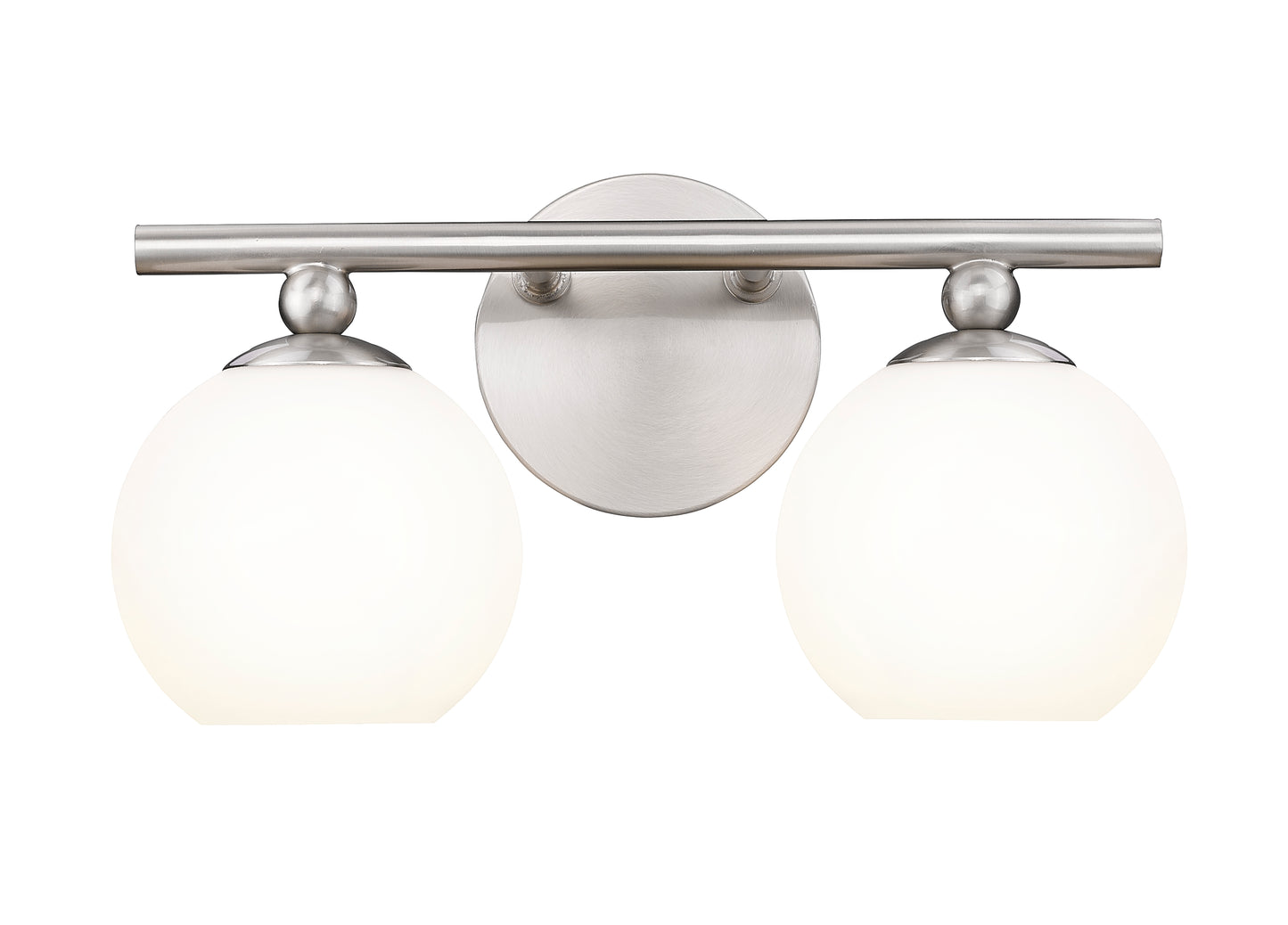 1100-2V-BN - Neoma 2 Light 14" Vanity - Brushed Nickel
