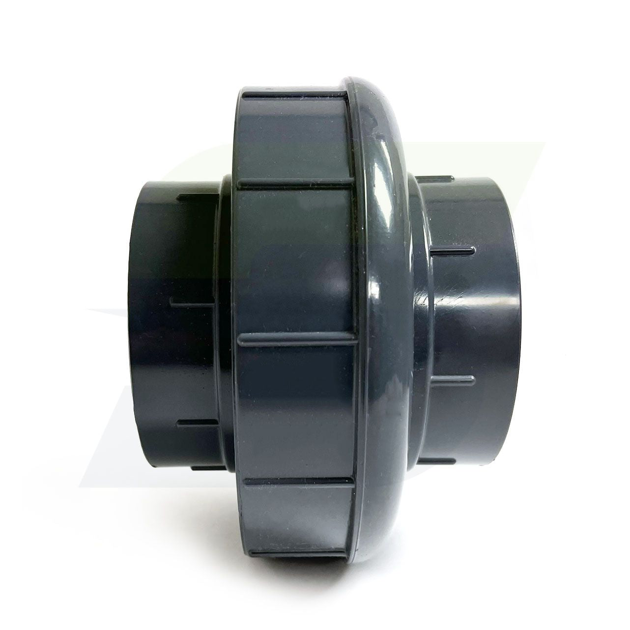 857-040 - 4" Schedule 80 PVC Union with Viton O-Ring -  Socket x Socket