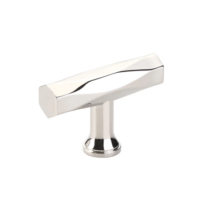 86729US14 - Tribeca 2" Bar Cabinet Knob - Art Deco Collection - Polished Nickel